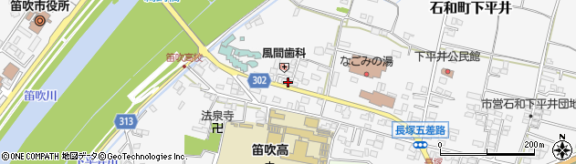 下平井簡易郵便局周辺の地図