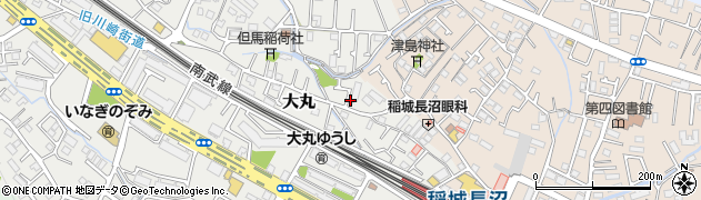 東京都稲城市大丸215周辺の地図