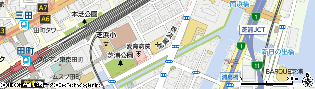東京ポートボウル周辺の地図