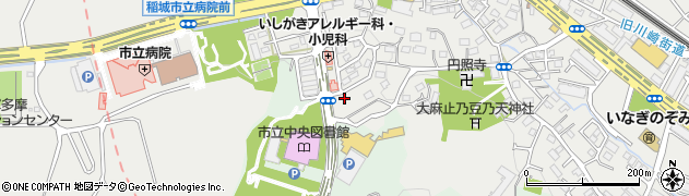 東京都稲城市大丸3031周辺の地図