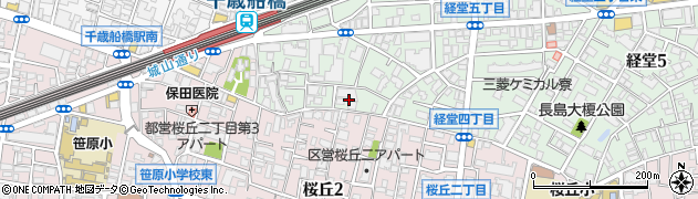 東京都世田谷区経堂4丁目5周辺の地図