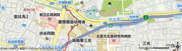 東京都港区南麻布4丁目14周辺の地図