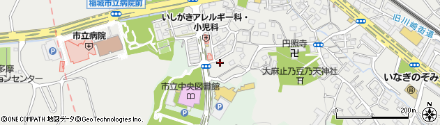 東京都稲城市大丸3030周辺の地図