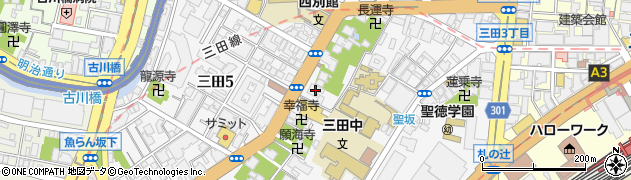 ＦＢＲ三田ビル周辺の地図