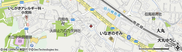 東京都稲城市大丸607周辺の地図