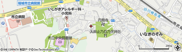 東京都稲城市大丸861周辺の地図