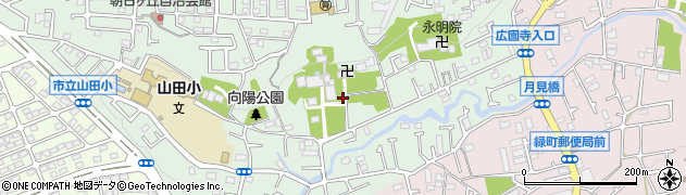 東京都八王子市山田町1597周辺の地図