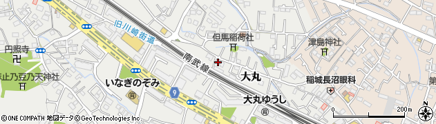 東京都稲城市大丸150周辺の地図
