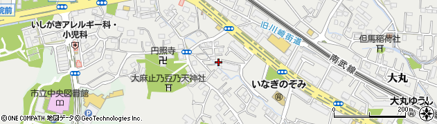 東京都稲城市大丸803周辺の地図