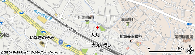 東京都稲城市大丸227周辺の地図