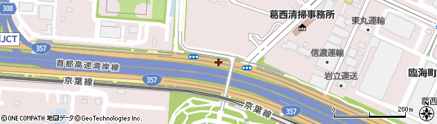 臨海橋周辺の地図