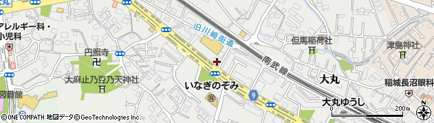 東京都稲城市大丸535-8周辺の地図