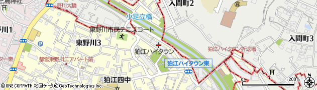 狛江ハイタウン管理室周辺の地図