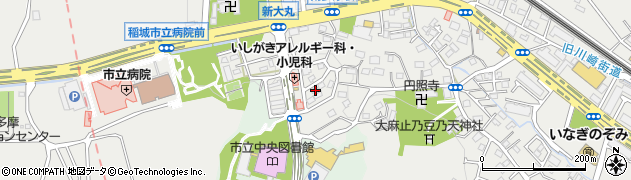 東京都稲城市大丸3019周辺の地図