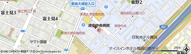 セコム株式会社浦安支社周辺の地図