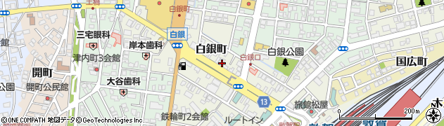 福井県敦賀市白銀町7-11周辺の地図