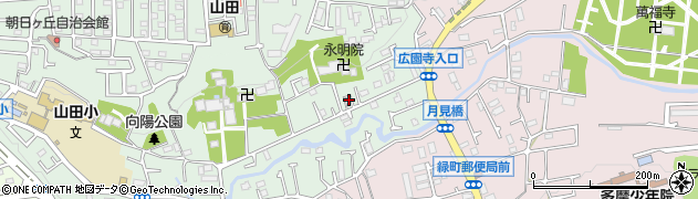 東京都八王子市山田町1615周辺の地図