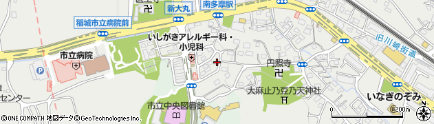 東京都稲城市大丸3024周辺の地図