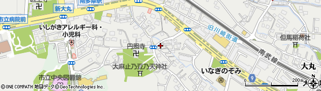 東京都稲城市大丸811周辺の地図