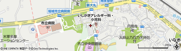 東京都稲城市大丸3000周辺の地図