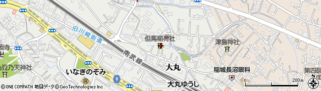 東京都稲城市大丸233周辺の地図