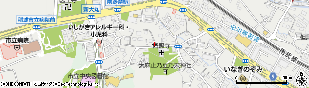 東京都稲城市大丸891周辺の地図