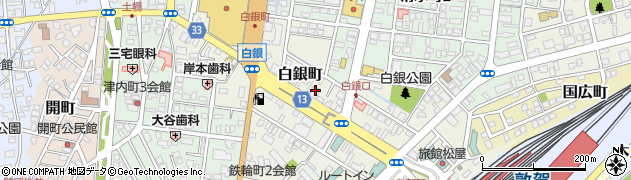 福井県敦賀市白銀町7周辺の地図