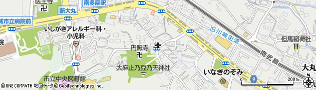 東京都稲城市大丸811-8周辺の地図