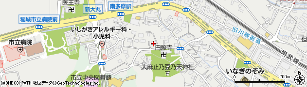 東京都稲城市大丸890周辺の地図