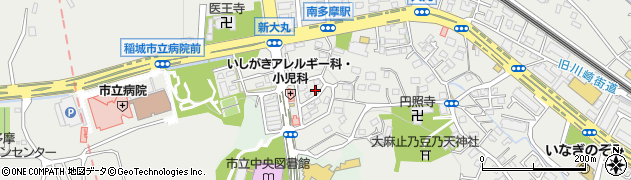 東京都稲城市大丸3011周辺の地図