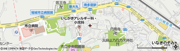 東京都稲城市大丸3023周辺の地図