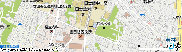 デイリーヤマザキ　国士館大学店周辺の地図