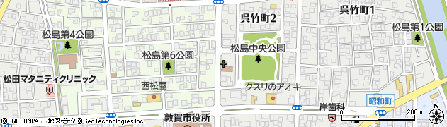 ８番らーめん松島店周辺の地図