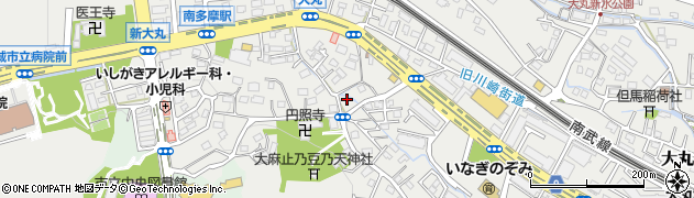 東京都稲城市大丸811-10周辺の地図