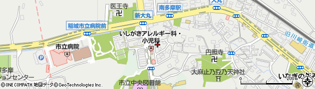 東京都稲城市大丸3016周辺の地図
