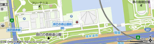 ジャガー東京ベイ有明辰巳サービスセンター周辺の地図