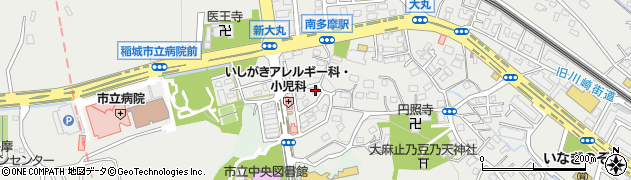 東京都稲城市大丸3018周辺の地図