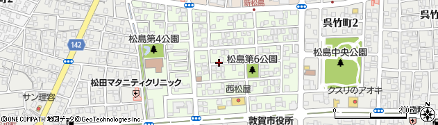 福井県敦賀市新松島町周辺の地図