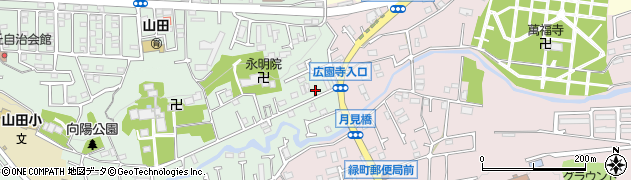 東京都八王子市山田町1628周辺の地図
