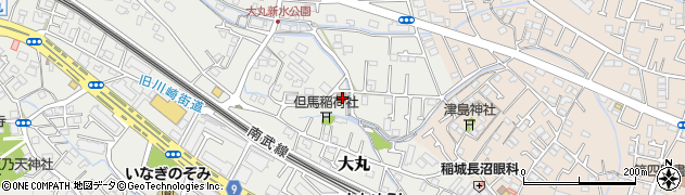 東京都稲城市大丸251周辺の地図