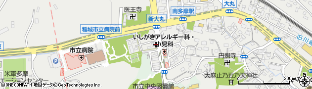 東京都稲城市大丸1070-40周辺の地図