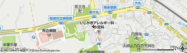 東京都稲城市大丸1070-37周辺の地図