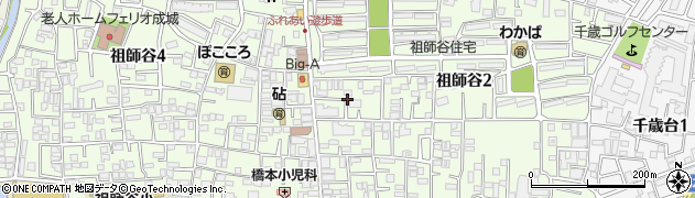 東京都世田谷区祖師谷2丁目3周辺の地図
