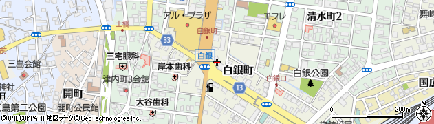 福井県敦賀市白銀町10-15周辺の地図