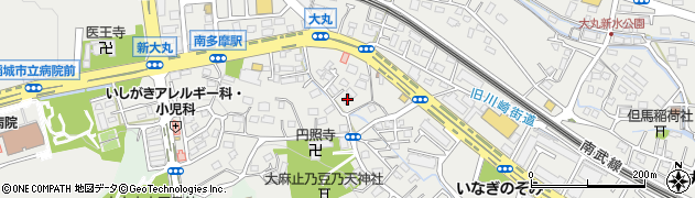 東京都稲城市大丸934周辺の地図