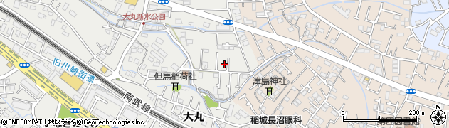 東京都稲城市大丸268周辺の地図