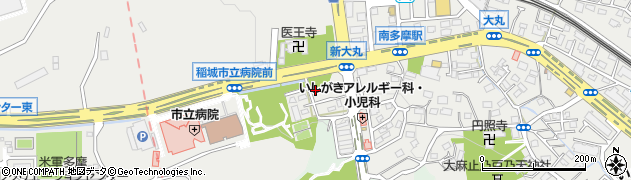 東京都稲城市大丸1125周辺の地図
