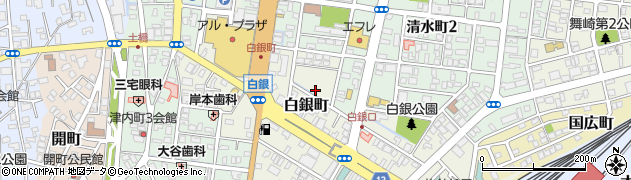 福井県敦賀市白銀町8周辺の地図