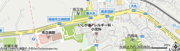 東京都稲城市大丸1070-7周辺の地図