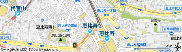 野村不動産アーバンネット株式会社　恵比寿センター周辺の地図